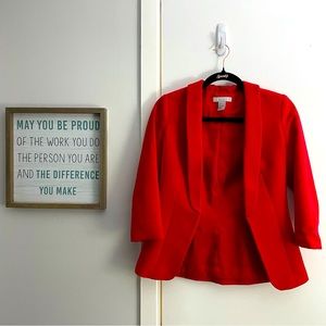 H&M Red Blazer